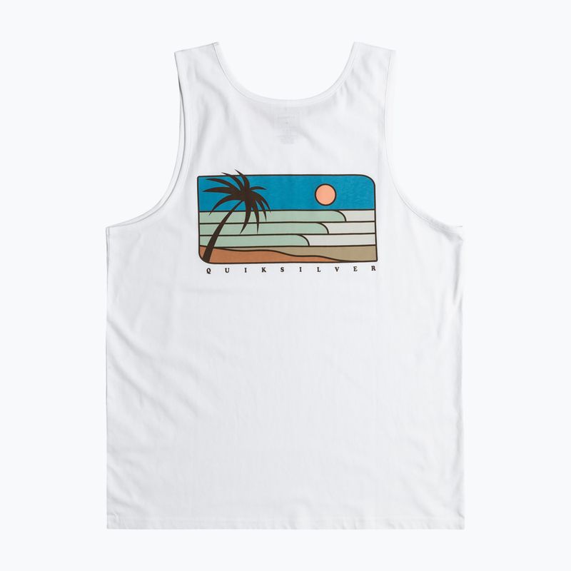 Quiksilver pánské tílko Line Up Tank top white 2