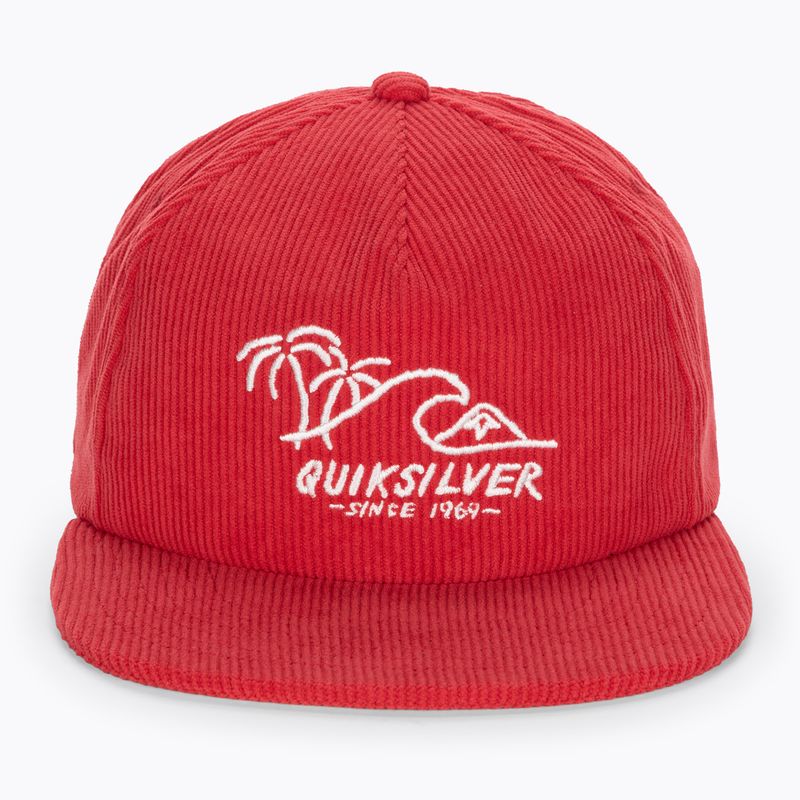 Pánská kšiltovka  Quiksilver Cord Stretcher high risk red 2