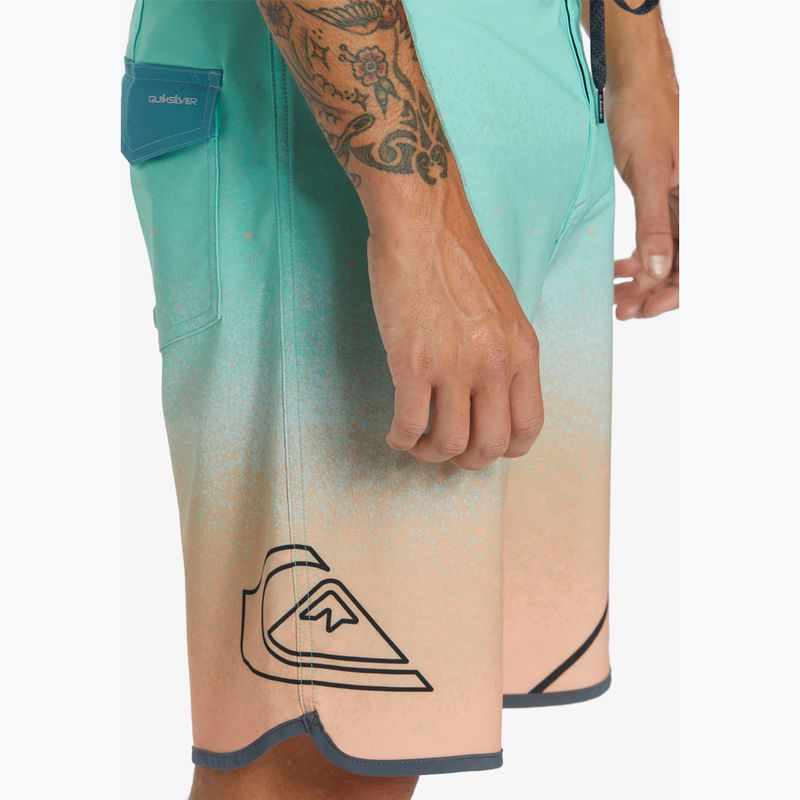 Pánské plavecké šortky  Quiksilver Surfsilk New Wave 20 papaya punch 6