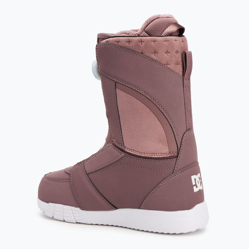 Dámské snowboardové boty  DC Lotus heather purple 2