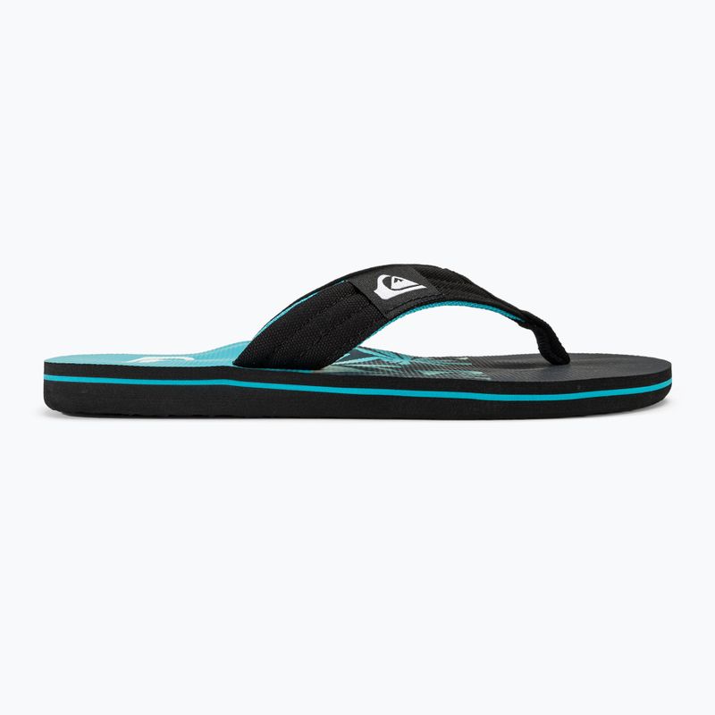 Pánské žabky  Quiksilver Molokai Layback II blue / black / blue 2