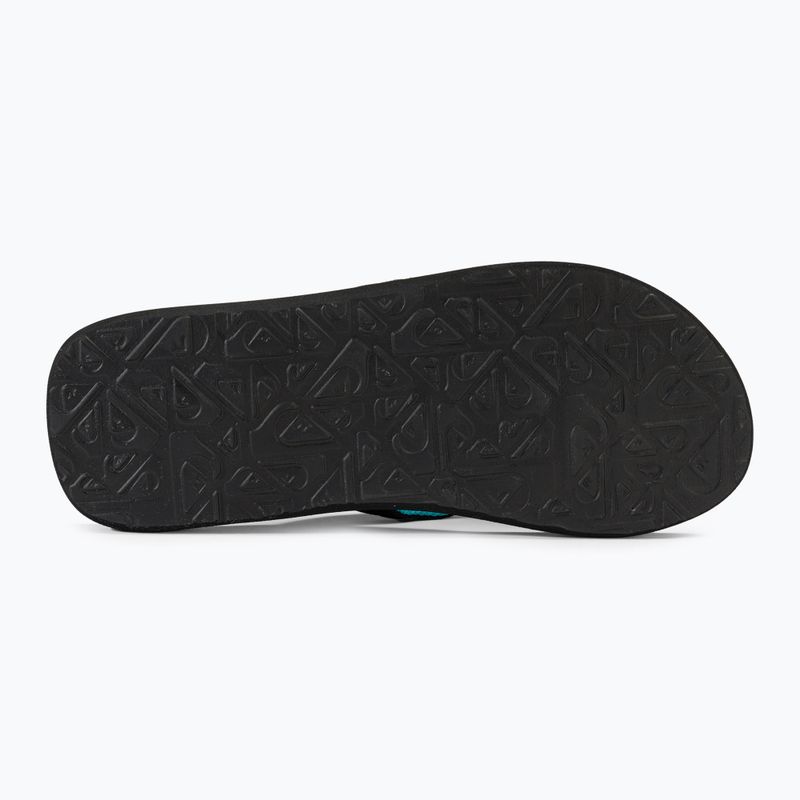 Pánské žabky  Quiksilver Molokai Layback II blue / black / blue 4