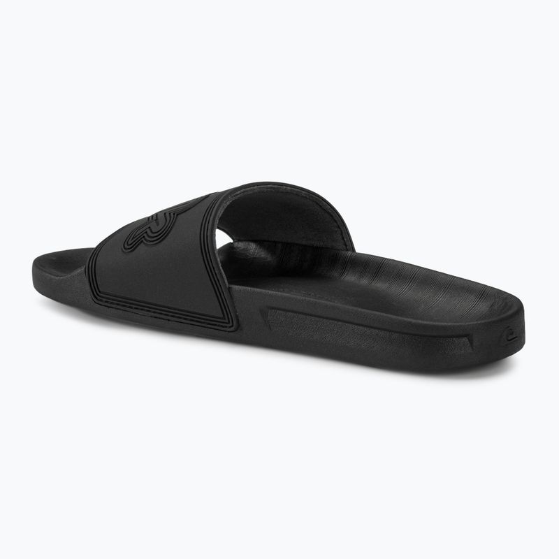 Quiksilver pánské žabky Rivi Wordmark Slide II black 4 3