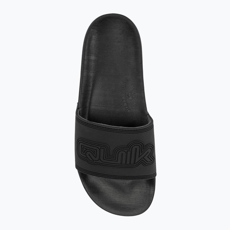 Quiksilver pánské žabky Rivi Wordmark Slide II black 4 5