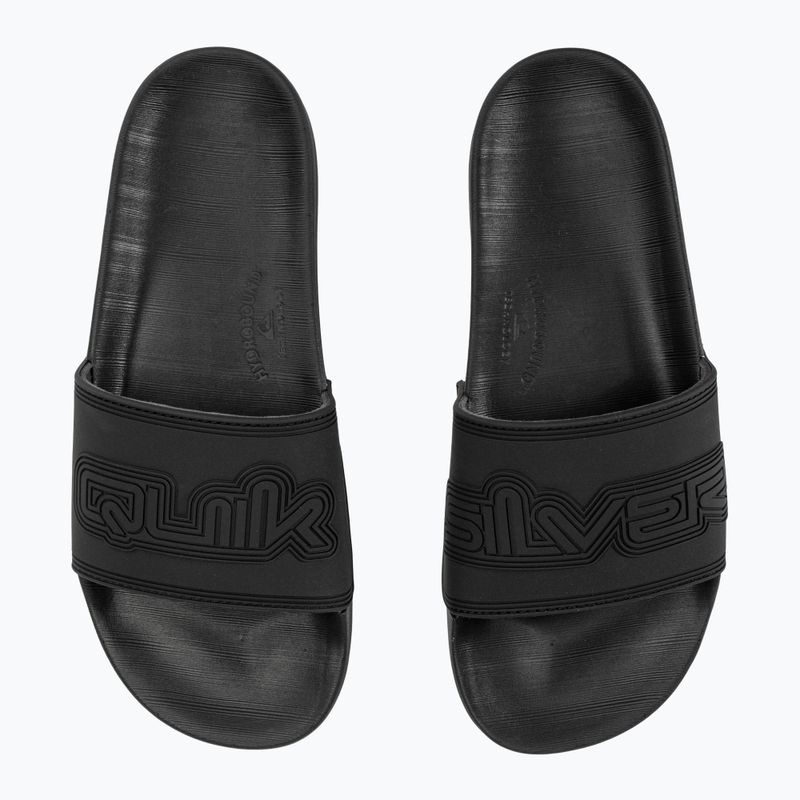 Quiksilver pánské žabky Rivi Wordmark Slide II black 4 8