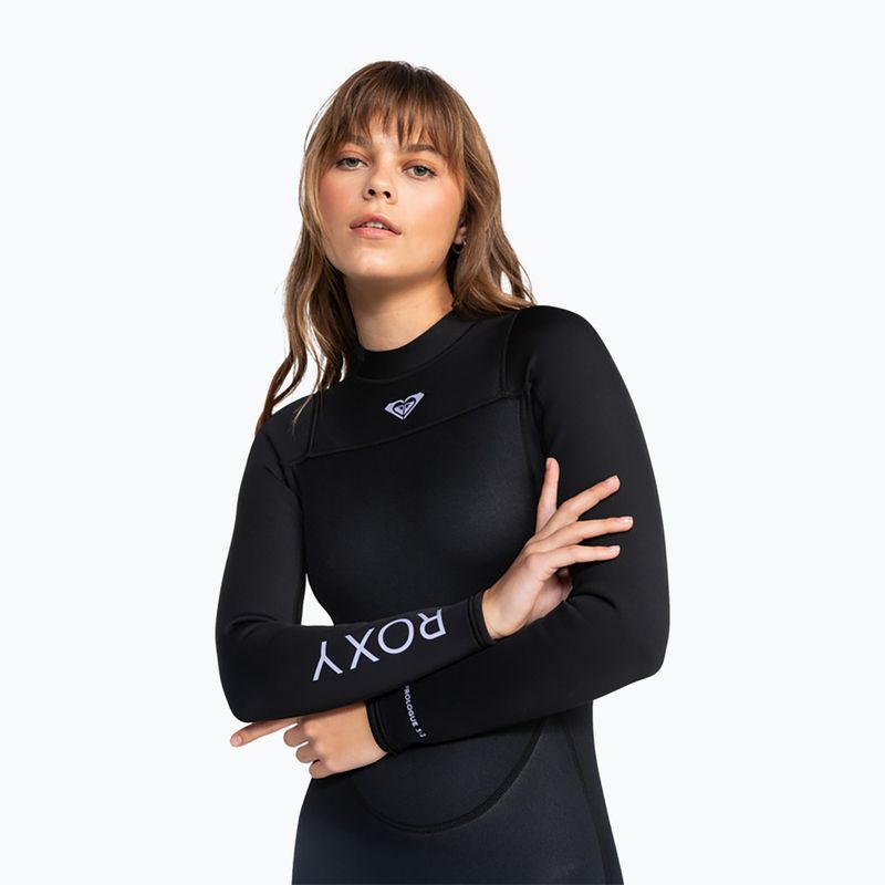 Dámský neopren ROXY 3/2 Prologue Back Zip Flock Foam Black 3
