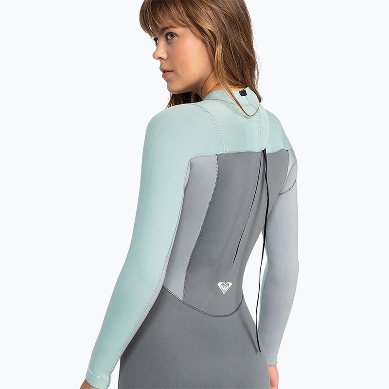 Dámský plavecký neopren ROXY 4/3 mm Prologue Back Zip GBS Wetsuit ice green 6