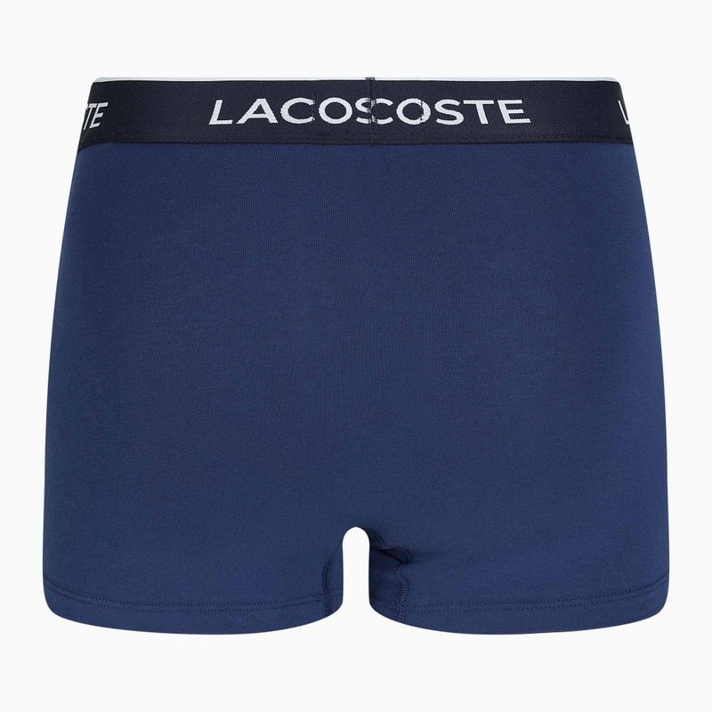 Lacoste boxerky 5H3389 W64 3 páry námořnická modř/červený metylen 3