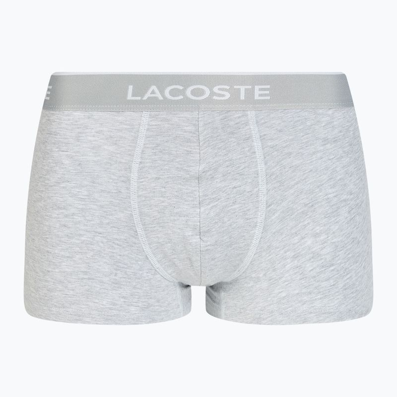 Lacoste boxerky 5H3389 NUA 3 páry černá/bílá/stříbrná chine 2