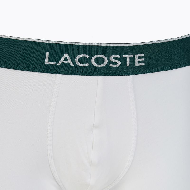 Lacoste boxerky 5H3389 NUA 3 páry černá/bílá/stříbrná chine 7