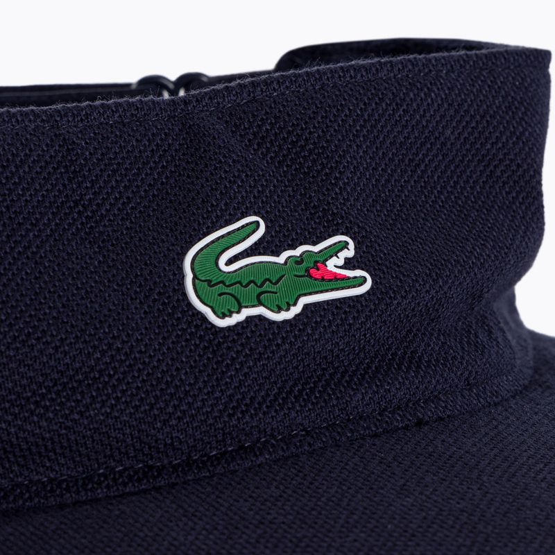 Tenisový kšilt Lacoste 166 navy blue RK3592 5