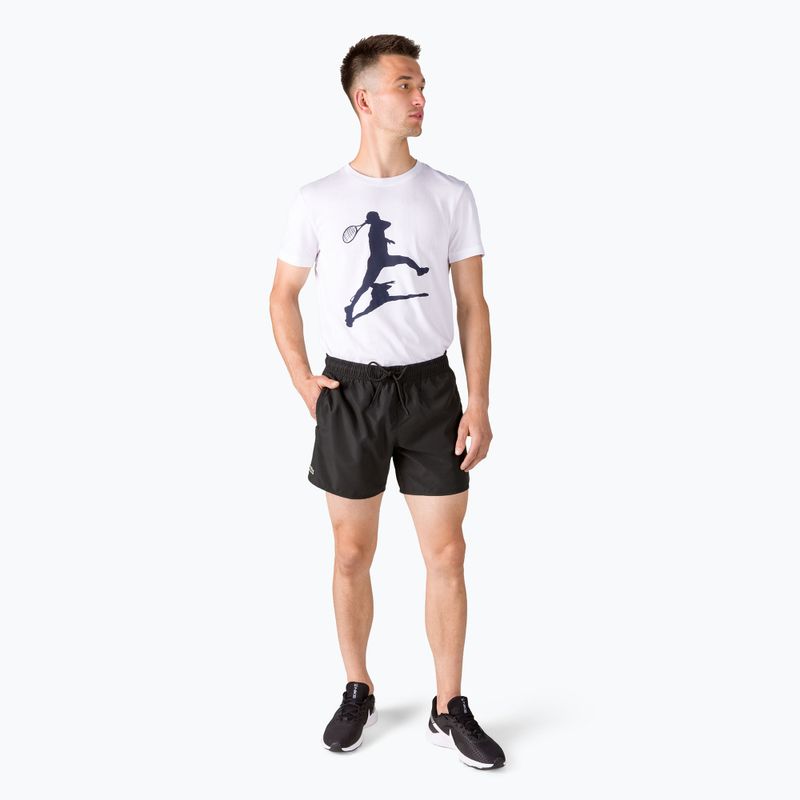 Lacoste pánské plavecké šortky MH6270 DY4 černé 2