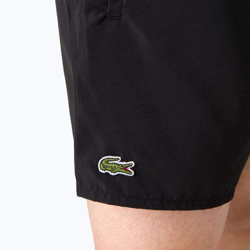Lacoste pánské plavecké šortky MH6270 DY4 černé 4