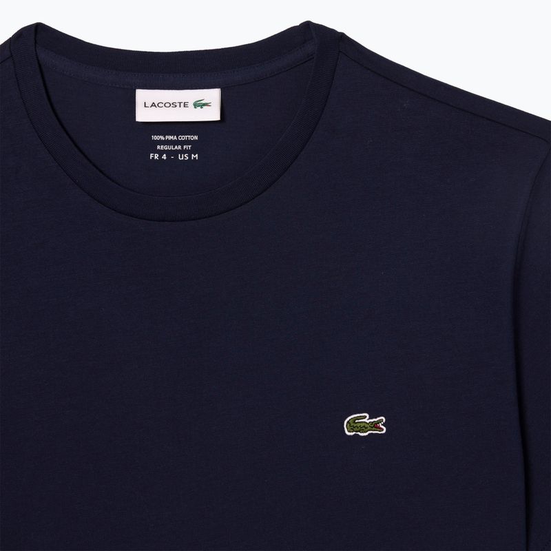 Pánské tričko Lacoste TH6709 navy blue 5