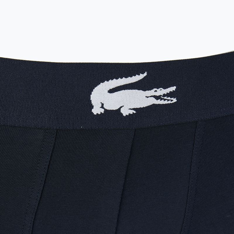 Lacoste boxerky 5H1803 P52 3 páry tymiánová/navy blue/bílá 12