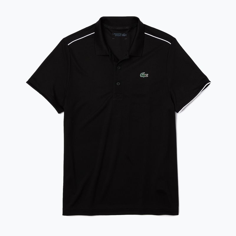 Pánská polokošile Lacoste černá DH2094 258 5