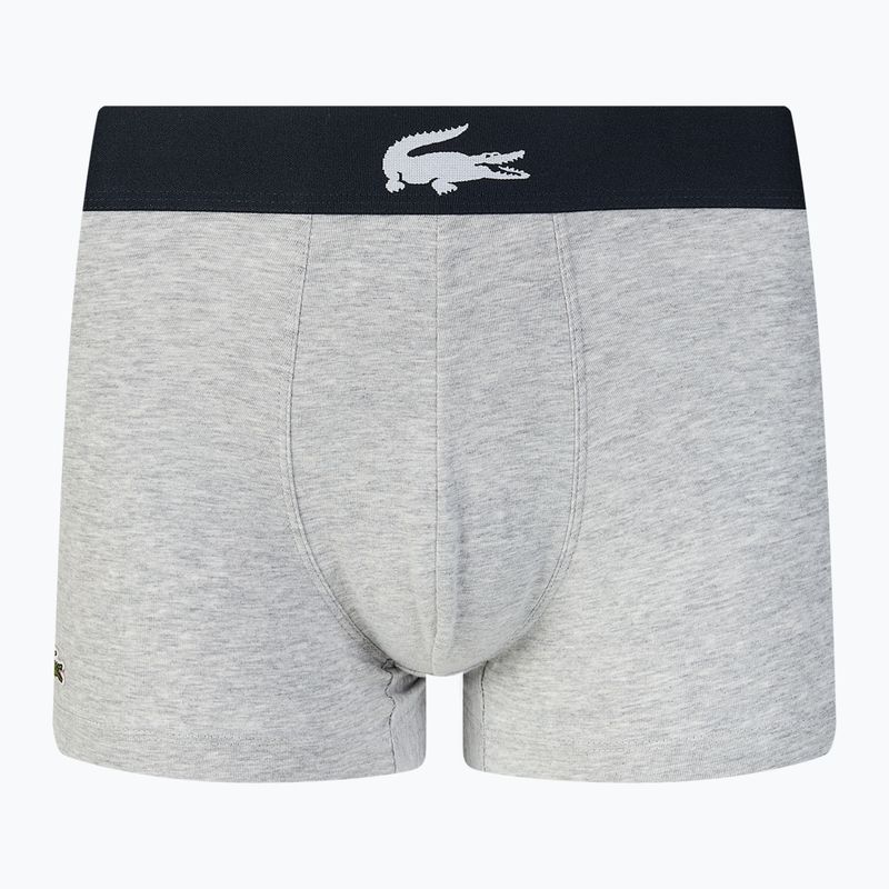 Lacoste boxerky 5H1803 BCK 3 páry tmavě modrá/bílá/stříbrná porcelán 2