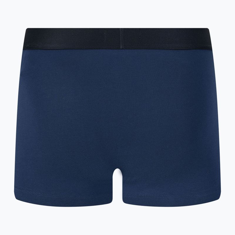 Lacoste boxerky 5H1803 BCK 3 páry tmavě modrá/bílá/stříbrná porcelán 7