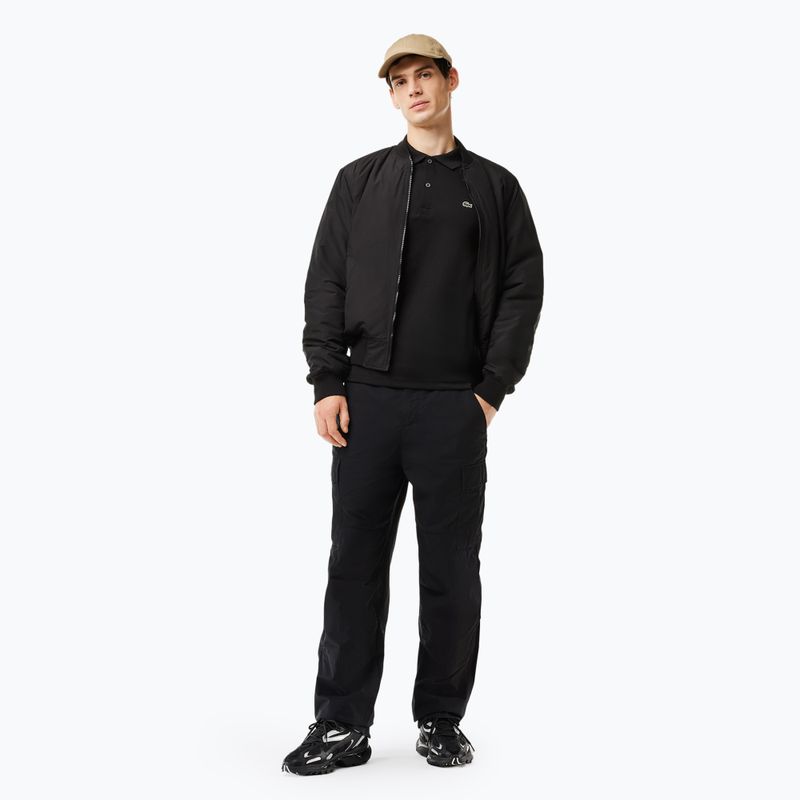 Pánské polo tričko  męska Lacoste DH2050 black 3