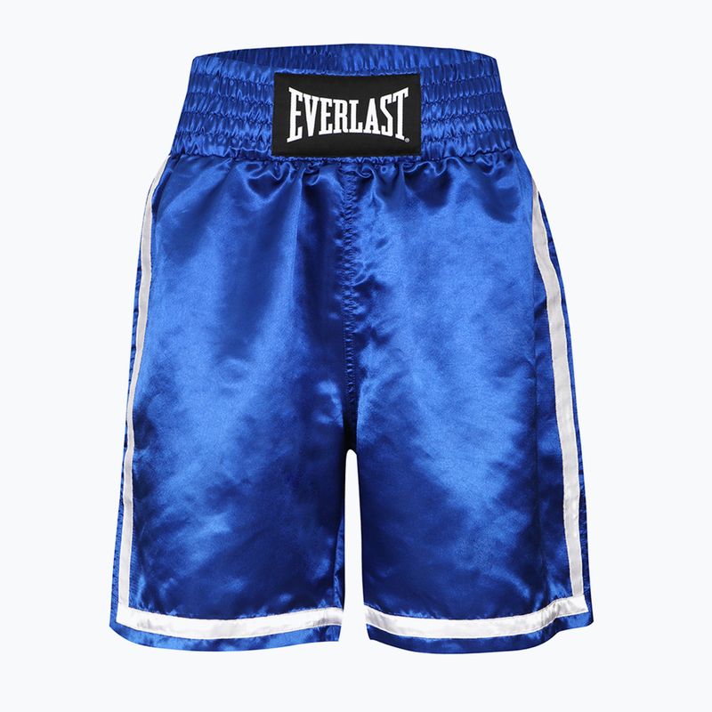 Boxerské kraťasy EVERLAST Comp Boxe Short modré EV1090 BLU/WHT-S