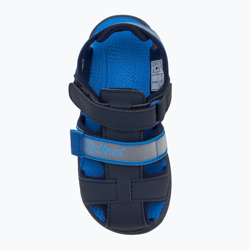 Dětské sandály Kickers Kickbeachou navy 5