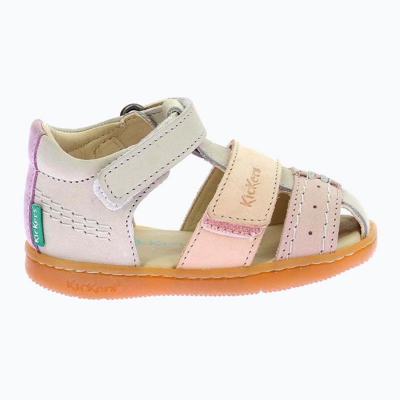 Dětské sandály Kickers Kick Bazar light pink/multicolor 2