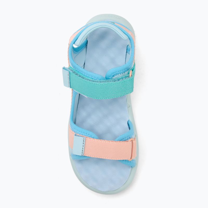 Dětské sandály Kickers Kickjune blue/coral pink/green 5