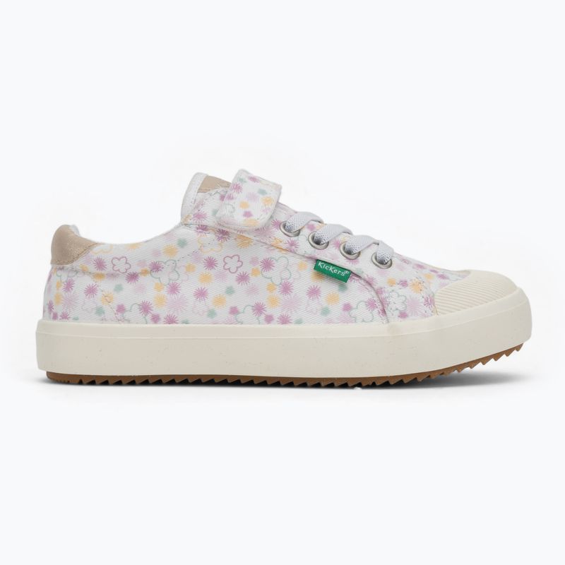Dětské tenisky Kickers Kickgoldi white/print festi summer 2