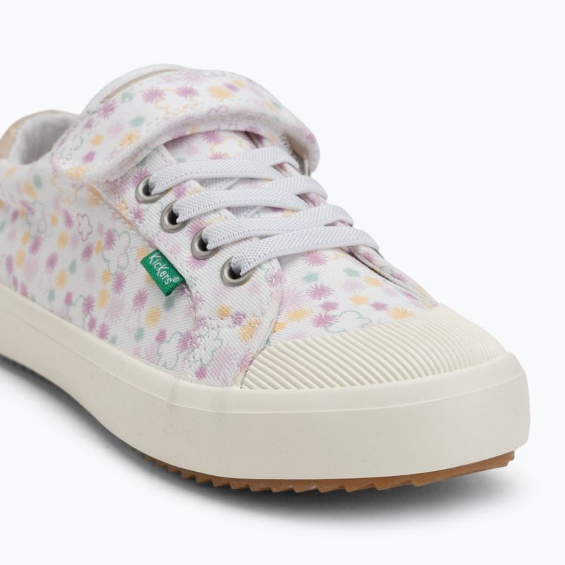 Dětské tenisky Kickers Kickgoldi white/print festi summer 7