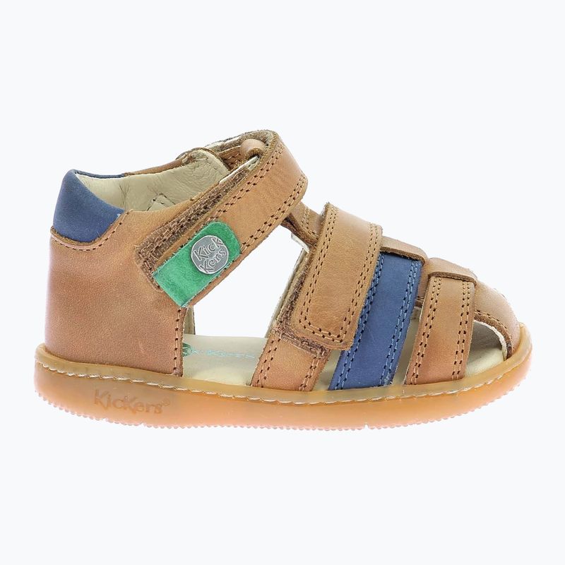 Dětské sandály Kickers Kick Pod camel/navy 2