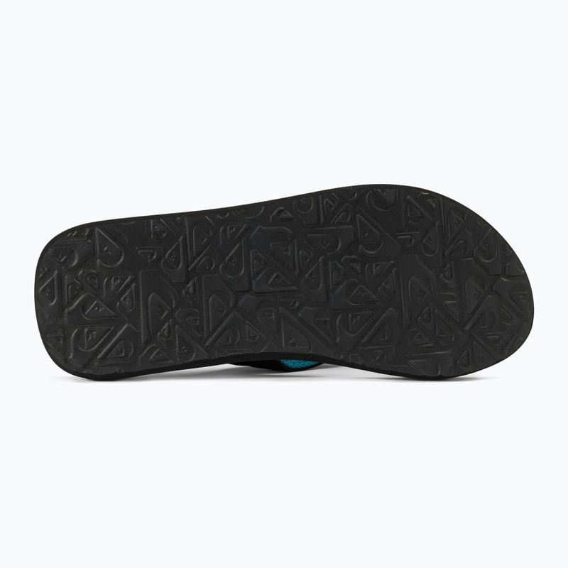 Pánské žabky  Quiksilver Molokai Layback II white / black / blue 4