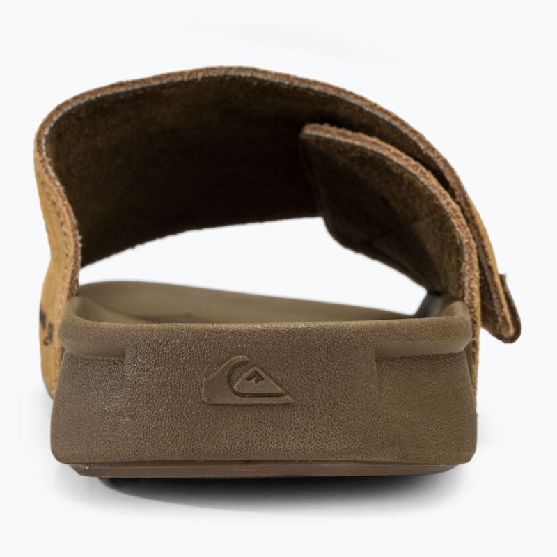 Quiksilver Rivi Suede pánské žabky tan 1 6