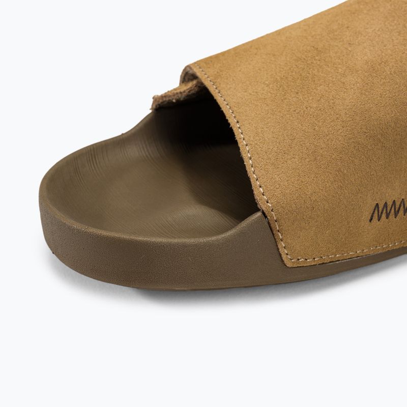 Quiksilver Rivi Suede pánské žabky tan 1 7