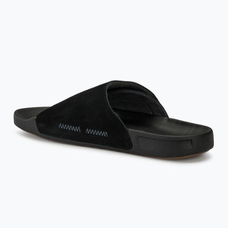 Quiksilver Rivi Suede pánské žabky black 1 3