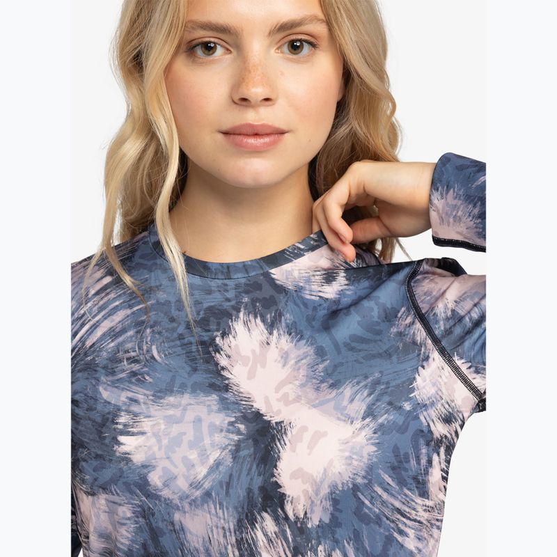 Dámská termoakční mikina ROXY Daybreak Brushed Top wild wind darknight 5