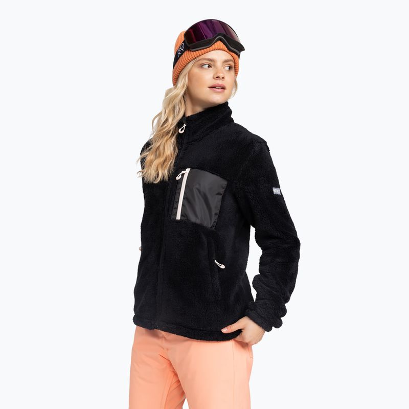 Dámská mikina ROXY Alabama Full Zip Solid true black 4