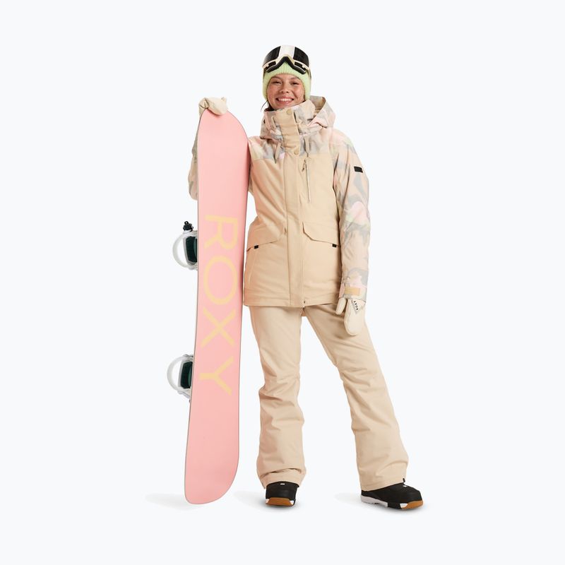 Dámská snowboardová bunda ROXY Dawnrae Parka pebble swirl 2