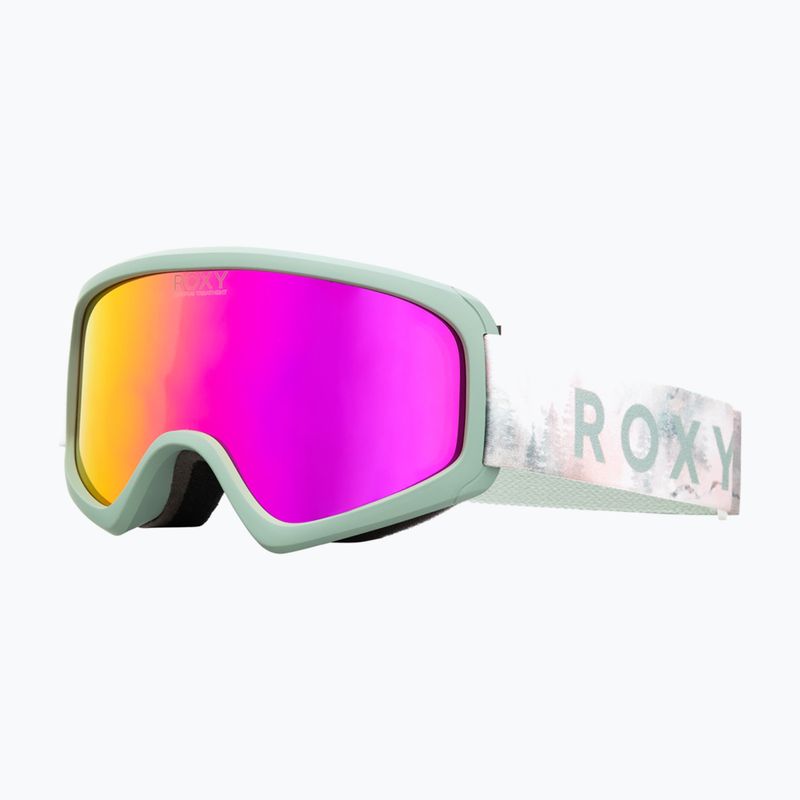 Dětské snowboardové brýle ROXY Sunny Ride Girl mystery fog/rose gold mi 5