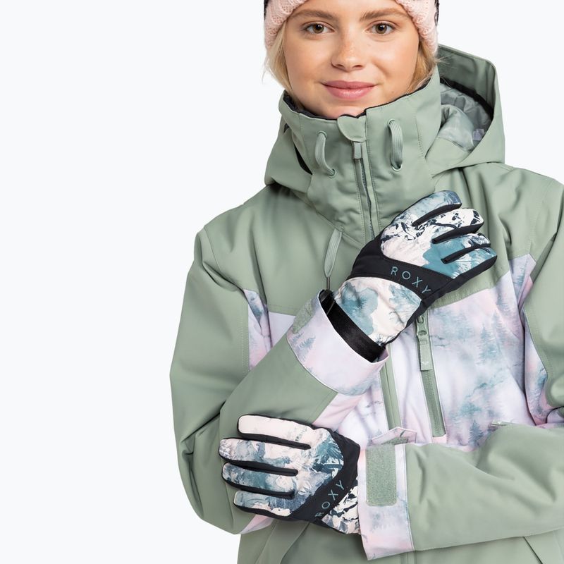 Dámské snowboardové rukavice ROXY Roxy Jetty sea pine dreamy picture 3