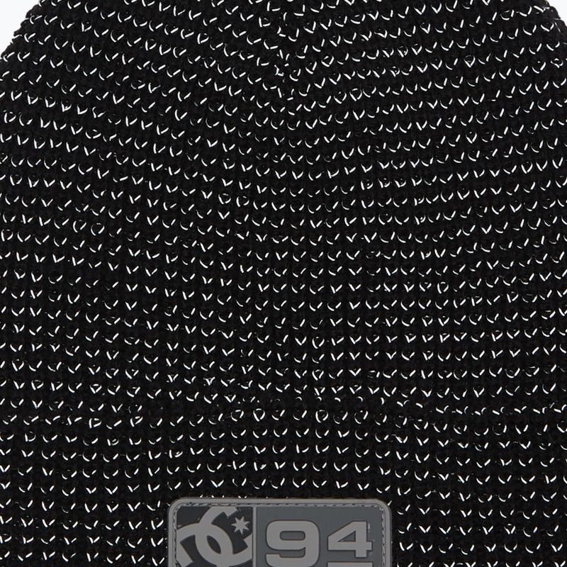Pánská zimní čepice DC Sight reflective black 3