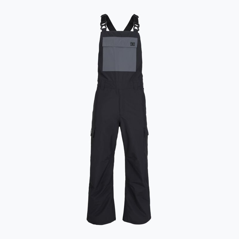 Pánské snowboardové kalhoty DC Docile Bib black 3