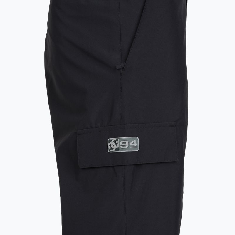 Pánské snowboardové kalhoty DC Docile Bib black 6