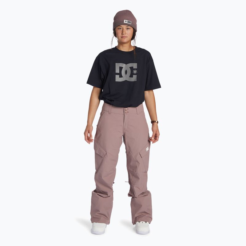 Dámské snowboardové kalhoty DC Nonchalant twilight mauve 2