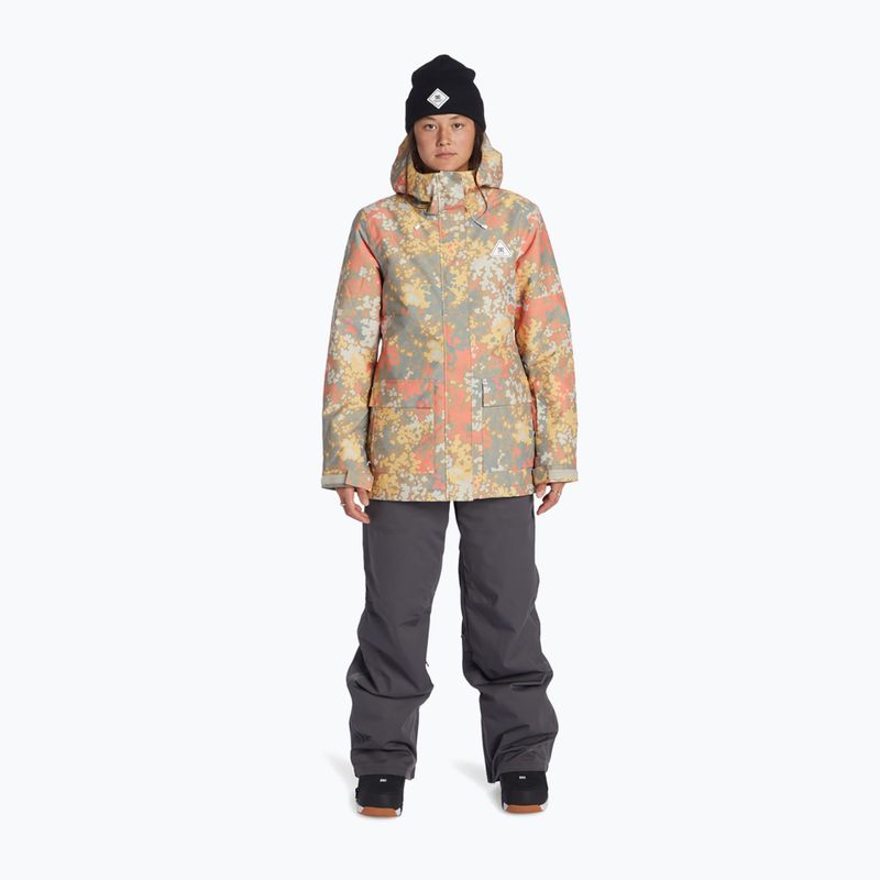 Dámská snowboardová bunda DC Cruiser fractal coral 2