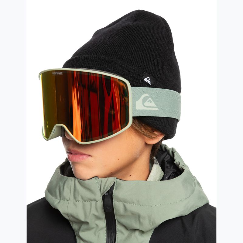 Snowboardové brýle Quiksilver Storm sea spray/red ml 5