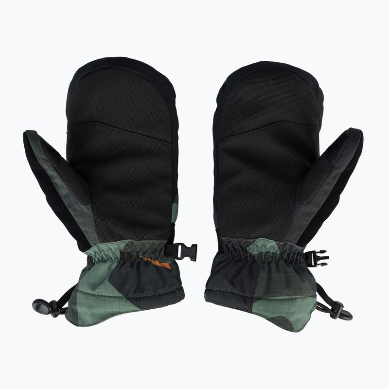 Dětské snowboardové rukavice Quiksilver Mission Mitt puzzle camo sea spray 3