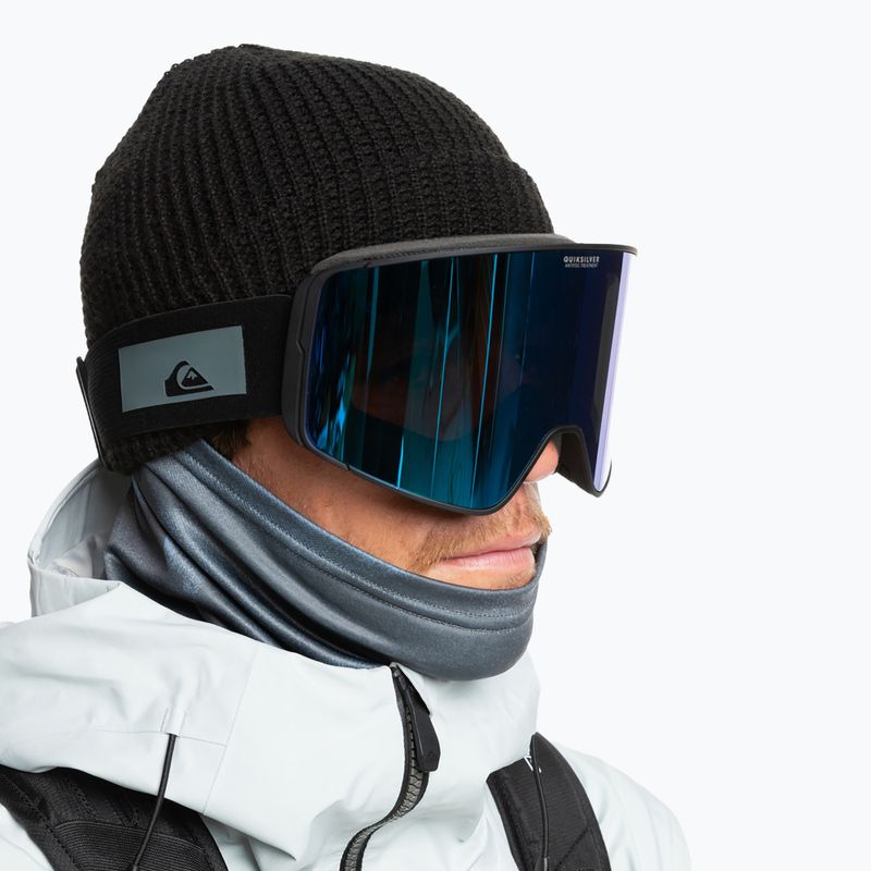 Pánské snowboardové brýle  Quiksilver Storm MG black/clux l blue mi 4