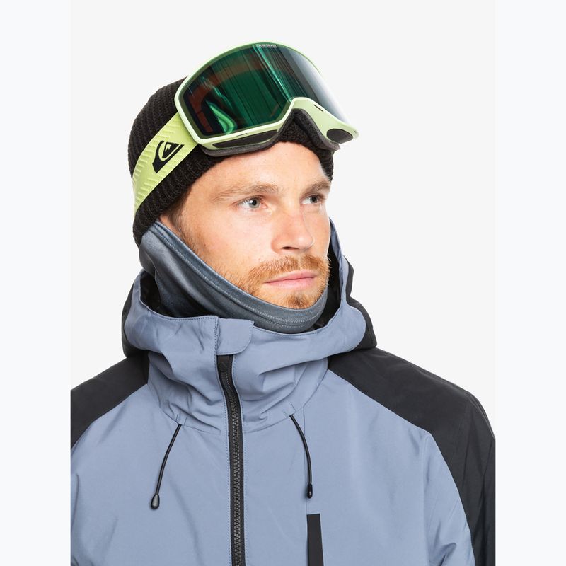 Snowboardové brýle Quiksilver Storm black celery/green ml 5