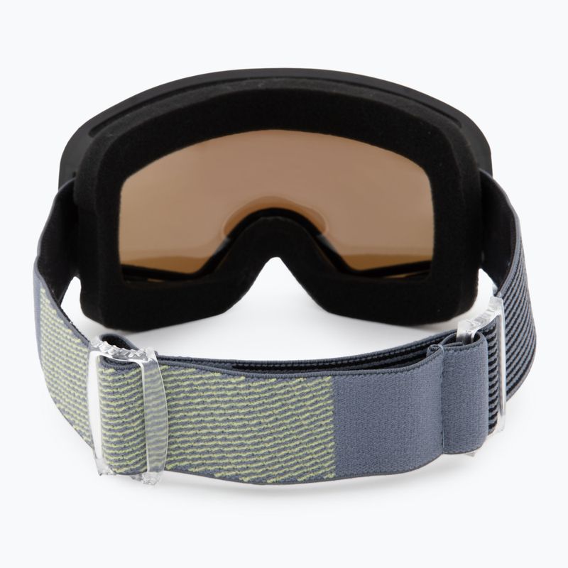 Dětské snowboardové brýle Quiksilver Shredder Boy flint stone/blue ml 2