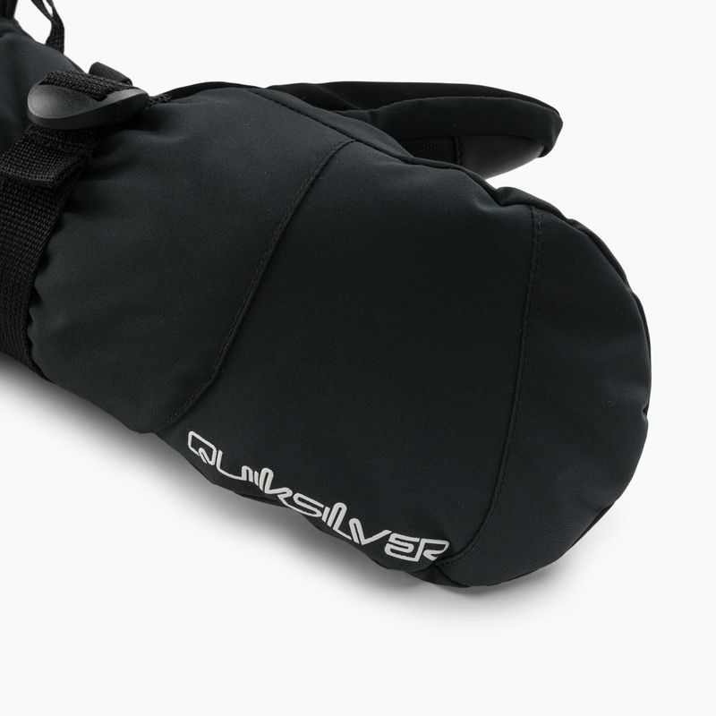 Dětské snowboardové rukavice Quiksilver Mission Mitt true black 4